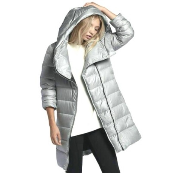 SOLD | Nike Down Fill Parka Puffer Coat - Silver - Picture 2 of 9